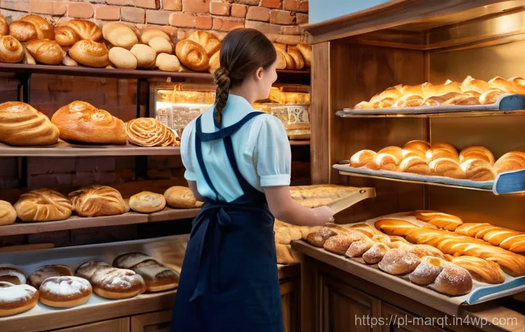향기 마케팅과 오프라인 매장 경험 - **Prompt 1: The Artisan Polish Bakery**
    A warm, inviting scene inside a traditional Polish baker...