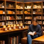 향기 마케팅을 위한 예산 설정 방법 - **Prompt 1: Cozy Bookstore Ambiance with Natural Scents**
    "A cozy, inviting independent bookstor...