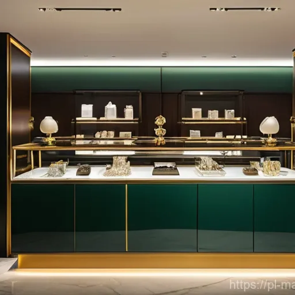 향기 마케팅을 활용한 크로스 프로모션 - **Prompt 1: "The Silent Ambassador of Luxury"**
    "A sophisticated and elegant jewelry boutique in...