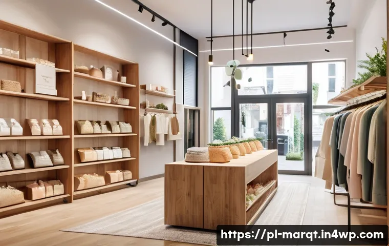 향기 마케팅의 실행 비용 분석 - A modern commercial interior of a small boutique store in Poland, featuring a compact ultrasonic sce...
